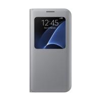 samsung s view cover galaxy s7 edge silver