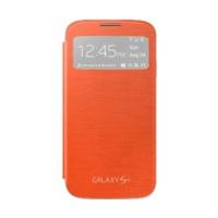 samsung s view cover orange galaxy s4