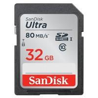 SanDisk 32GB Ultra SDHC Class 10 UHS-I Card 80MB/s