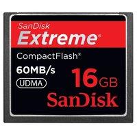 SanDisk Extreme 16GB CompactFlash Memory Card
