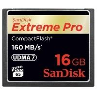 SanDisk Extreme Pro 160MB/sec Compact Flash Card 16GB
