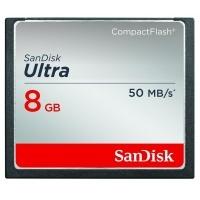 sandisk ultra 50mbsec compact flash card 8gb