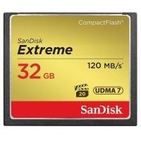 sandisk extreme 120mbsec 800x compact flash card 32gb