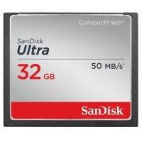 SanDisk Ultra 50MB/sec Compact Flash Card 32GB