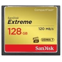 sandisk extreme 120mbsec 800x compact flash card 128gb