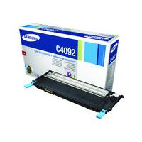 samsung clt c4092s cyan toner cartridge 1 000 pages