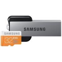 samsung evo micro sdhc 48mbs class 10 with usb adapter 32gb