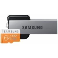 samsung evo micro sdxc 48mbs class 10 with usb adapter 64gb