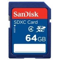 SanDisk Secure Digital Card (SDXC) CLASS 4 64GB