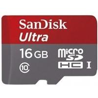sandisk ultra micro sdhc memory card 80mbs class 10 16gb