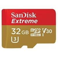 SanDisk Extreme Micro SDHC 90MB/s UHSI V30 Card 32GB