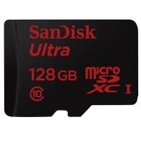 sandisk ultra micro sdxc memory card 80mbs class 10 128gb