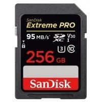 SanDisk Extreme Pro 95MB/s SDXC V30 UHS-I Card - 256GB