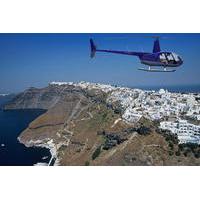 santorini helicopter flight