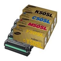 Samsung CLT-505L Original High Capacity Black & Colour Toner Cartridge Multipack