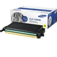 samsung clp y660b original high capacity yellow toner cartridge