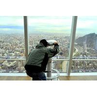 Santiago Bike Tour with Sky Costanera Panoramic Visit