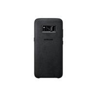 Samsung S8 Alcantara Back Cover Black