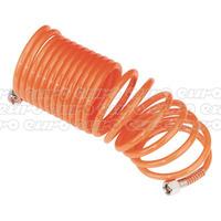 SA335 Coiled Air Hose 5mtr 5mm with 1/4\