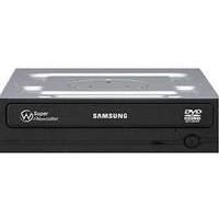 Samsung 24x Sata Internal Dvdrw Retail Box Black With Spare Silver Bezel