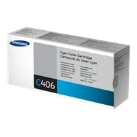 Samsung CLT-C406S Cyan Toner Cartridge