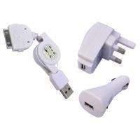 Sandberg Charger Kit iPhone 1000mA (UK)