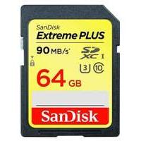 sandisk 64gb extreme plus sdhc uhs i