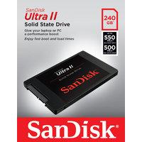 SanDisk SDSSDHII-240G-G25 240GB Ultra II SATAIII 2.5 inch SSD