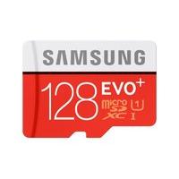 Samsung 128GB Evo Plus Micro SD Flash Card With SD Adapter Memory Card