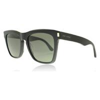 Saint Laurent 137 Sunglasses Black Grey 001 55mm