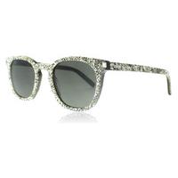 Saint Laurent 28 Sunglasses Silver Grey 009