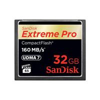 sandisk 32gb extreme pro 160mbs compactflash card sdcfxps 032g x46