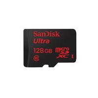 SanDisk Ultra Micro SD SDXC 128 GB UHS-I Class 10 with Adapter (80 MB/s) - (SDSQUNC-128G-GN6MA)