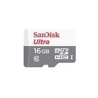 SanDisk Ultra 16 GB Micro SD SDHC Memory Card UHS-I Class10 (48 MB/s) (SDSQUNB-016G-GN3MN)