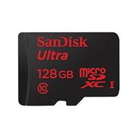 SanDisk Ultra 128 GB Imaging microSDXC Memory Card + SD Adapter (Newest Version) up to 80 MB/s, UHS-I Class 10