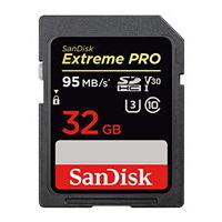 sandisk extreme pro 32 gb sdhc memory card up to 95mbs read 90mbs writ ...