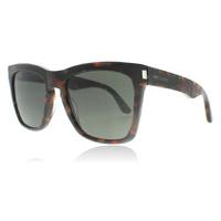 Saint Laurent 137 Devon Sunglasses Havana Grey 002 55mm