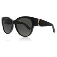 Saint Laurent SLM3 Sunglasses Black 002 55mm
