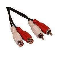 sandberg extension cable rca male female 18m