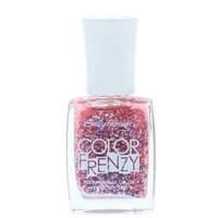 Sally Hansen 340 Frenzy Textured Nail Colour 11.8 ml Red White/Hue