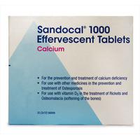 Sandocal 1000 Effervescent Tablets 30