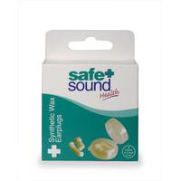 Safe and Sound Synthetic Wax Earplugs 6 Pairs