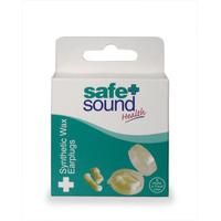 safe and sound synthetic wax earplugs 6 pairs