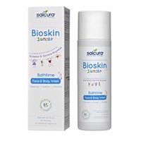 salcura bioskin bathtime face body wash 200ml