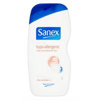 sanex dermo hypo allergenic shower gel 500ml