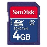 SanDisk 4GB Class 4 SDHC Memory Card