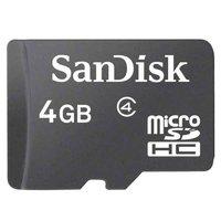 sandisk 4gb class 4 microsdhc card only