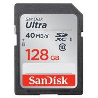 SanDisk SDSDUN-128G-G46 128GB Ultra 40MB/s Class 10 UHS-I SDXC Memory Card