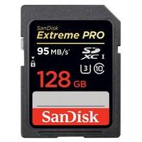 sandisk sdsdxpa 128g g46 128gb extreme pro 95mbs class 10 uhs i sdxc m ...