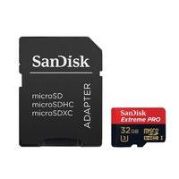 SanDisk SDSDQXP-032G-G46A 32GB Extreme PRO microSDHC UHS-I Memory Card